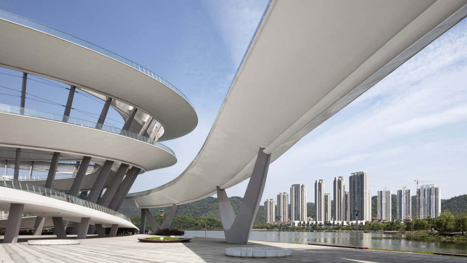 梅溪湖城市双螺旋观景台